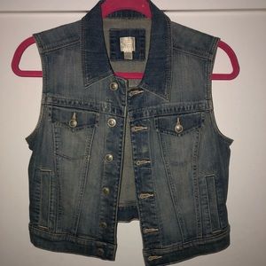 Denim vest
